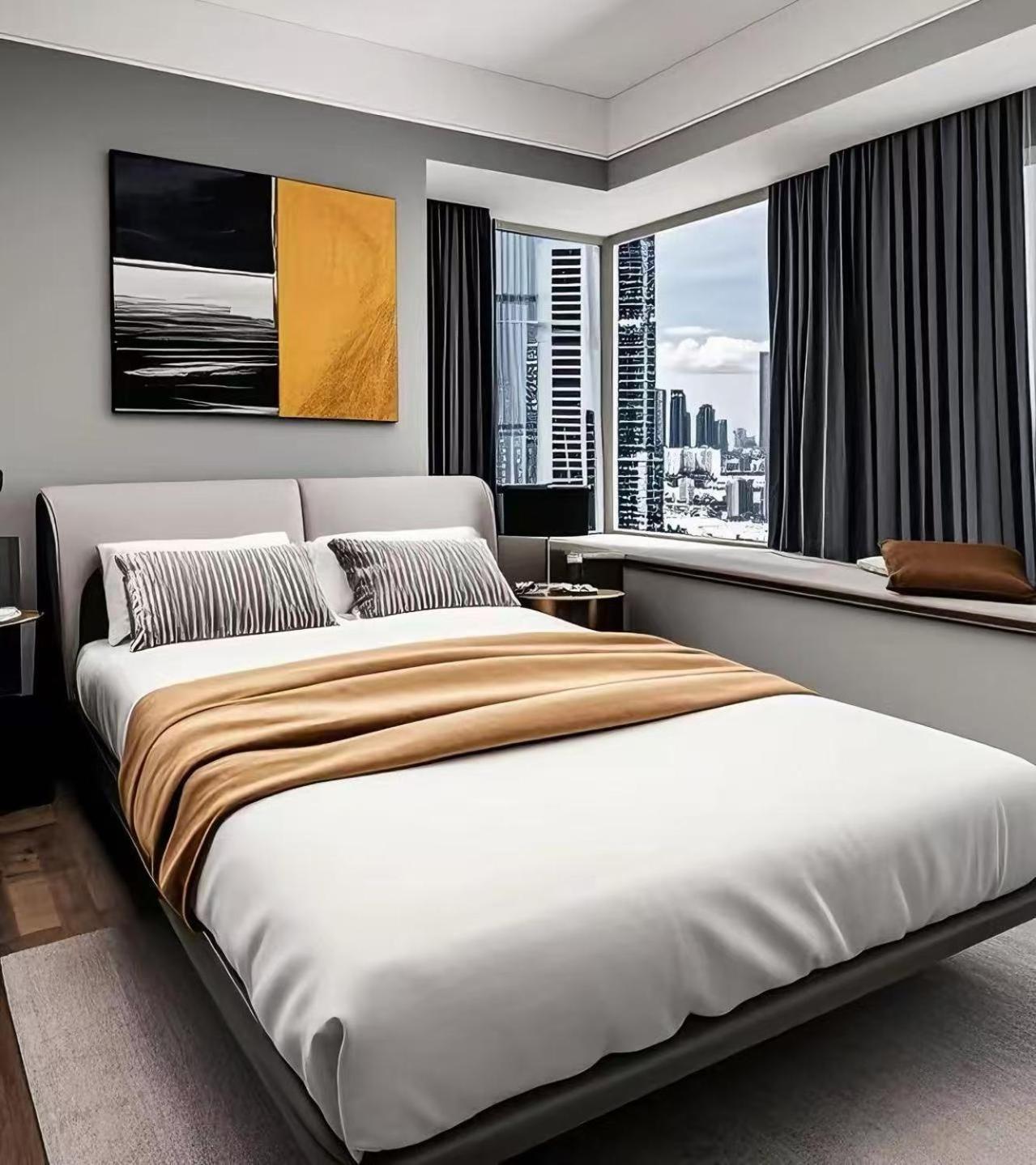 Yun Jin City View Hotel - Guangzhou Taikoo Hui Zhujiang New Town Tianhe Sports Center Экстерьер фото