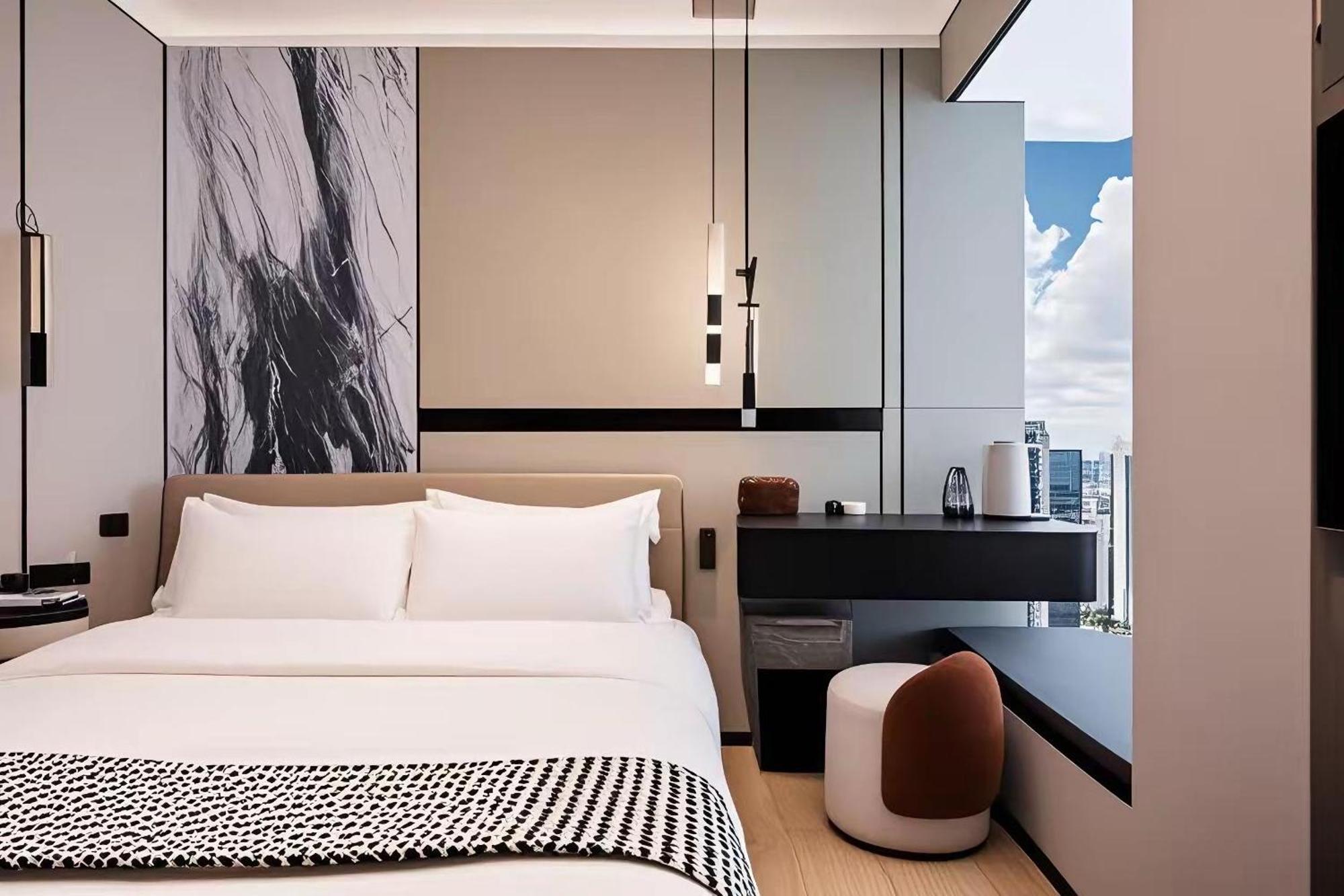Yun Jin City View Hotel - Guangzhou Taikoo Hui Zhujiang New Town Tianhe Sports Center Экстерьер фото