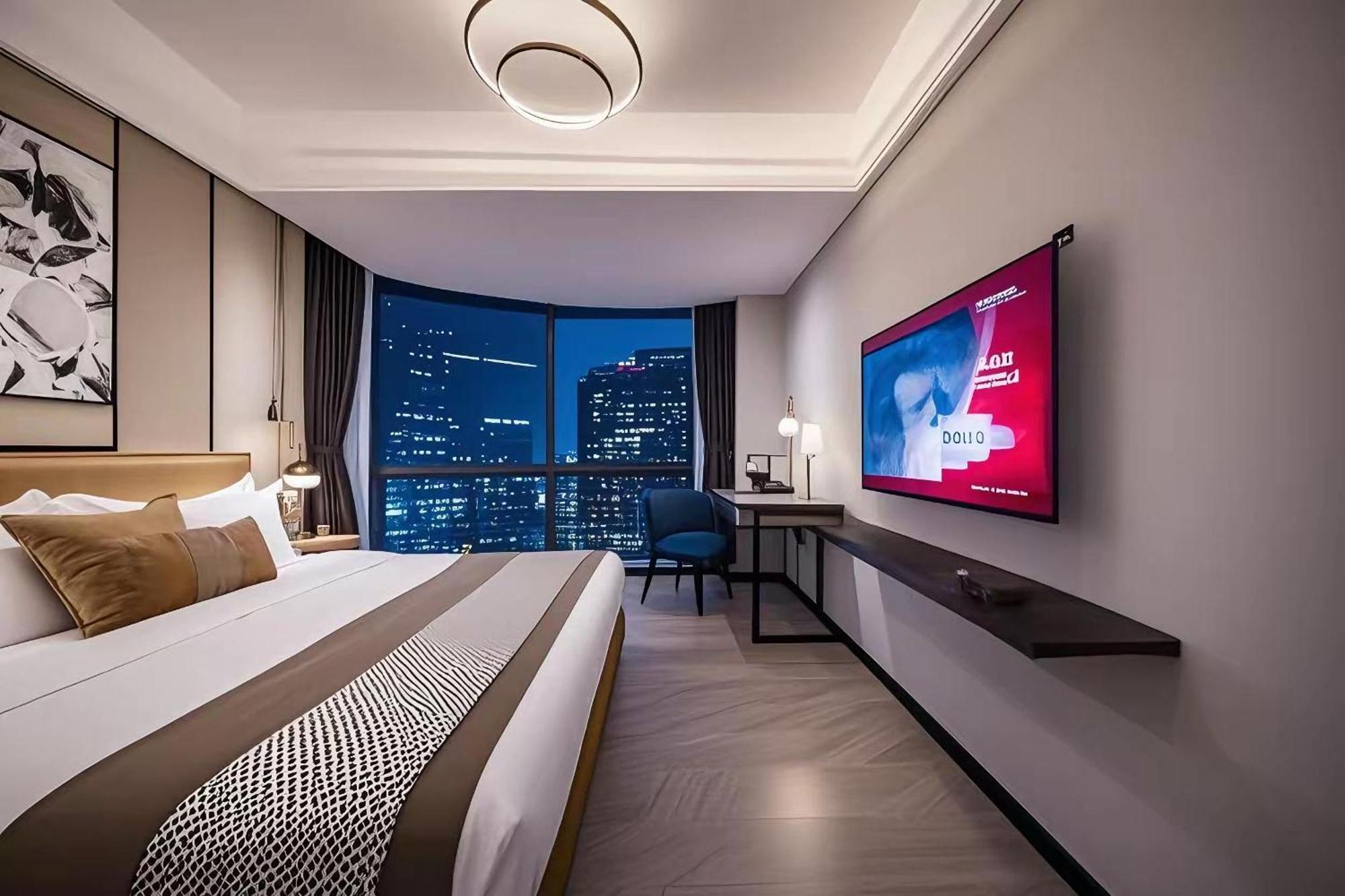 Yun Jin City View Hotel - Guangzhou Taikoo Hui Zhujiang New Town Tianhe Sports Center Экстерьер фото