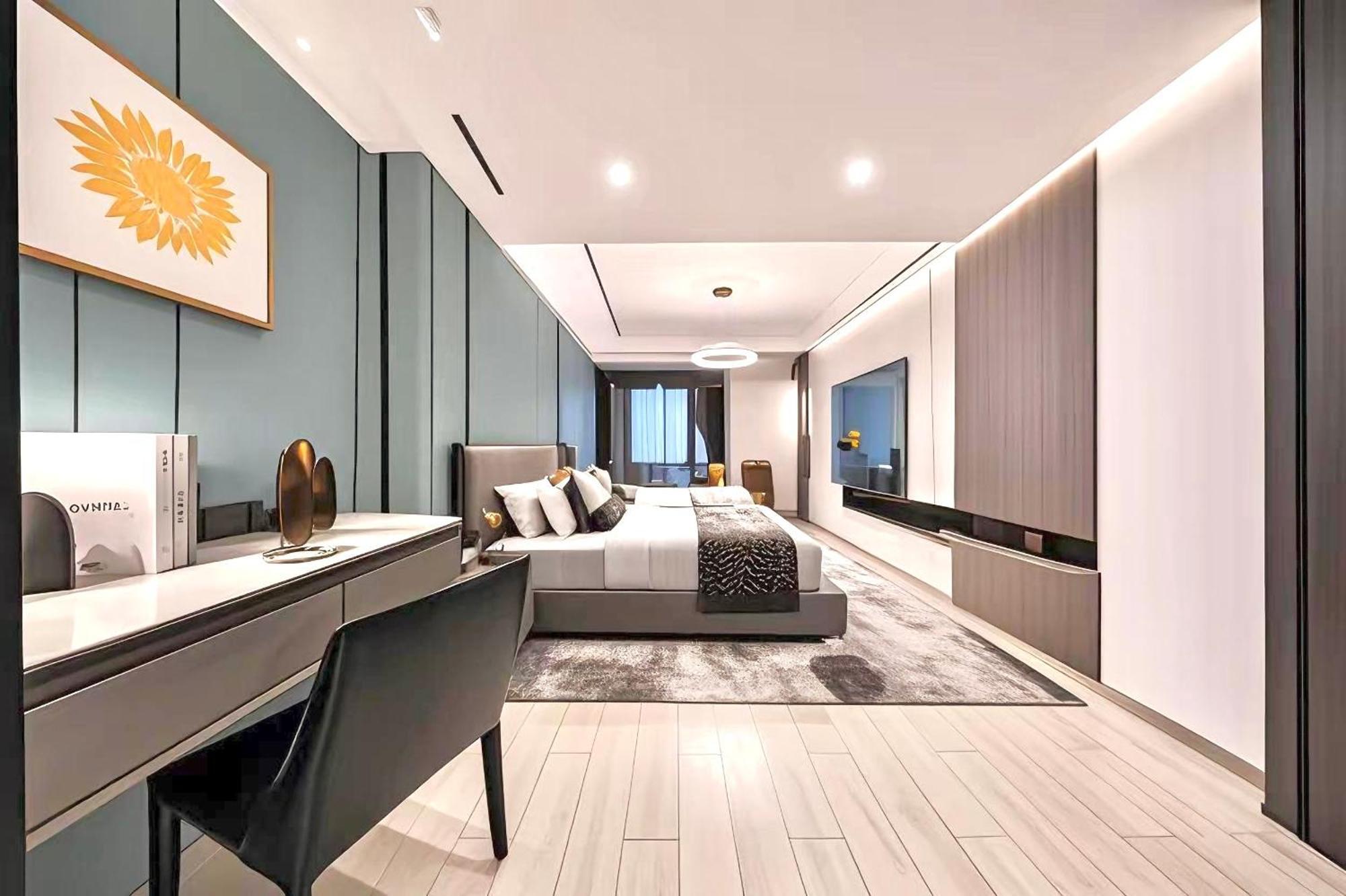 Yun Jin City View Hotel - Guangzhou Taikoo Hui Zhujiang New Town Tianhe Sports Center Экстерьер фото
