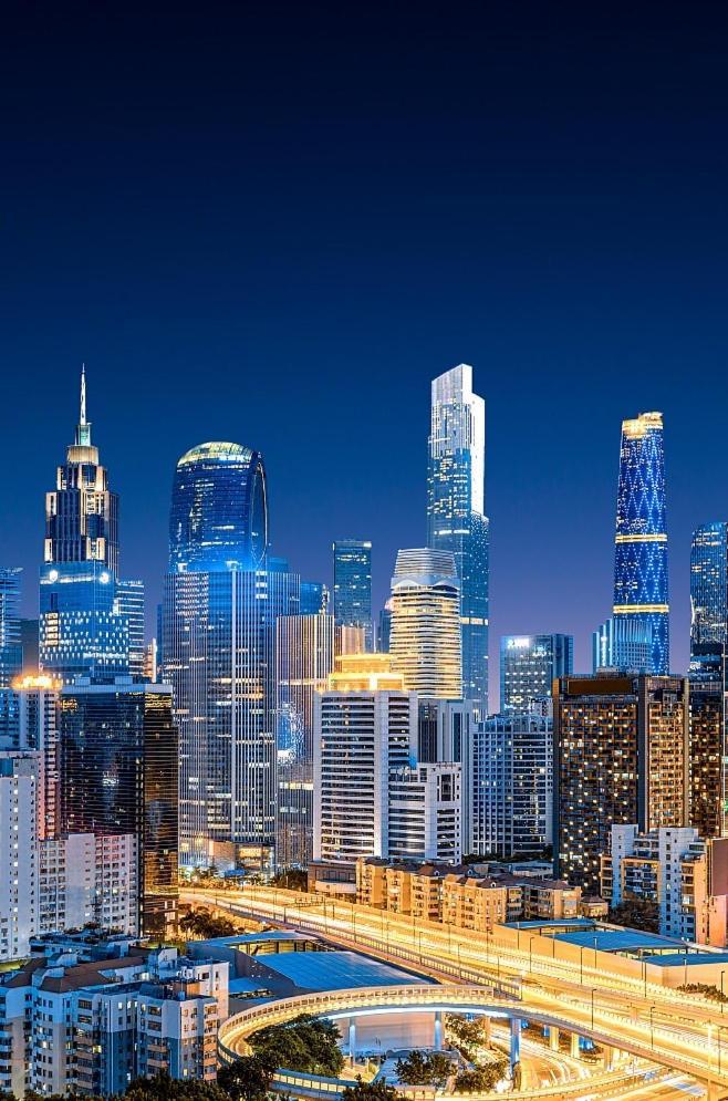 Yun Jin City View Hotel - Guangzhou Taikoo Hui Zhujiang New Town Tianhe Sports Center Экстерьер фото